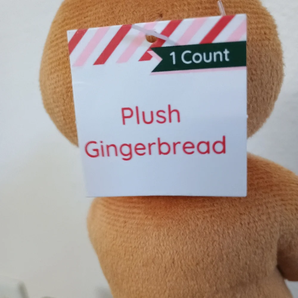 🆕 Target Bullseye Playground Christmas 2024 Plush Standing Gingerbread Man